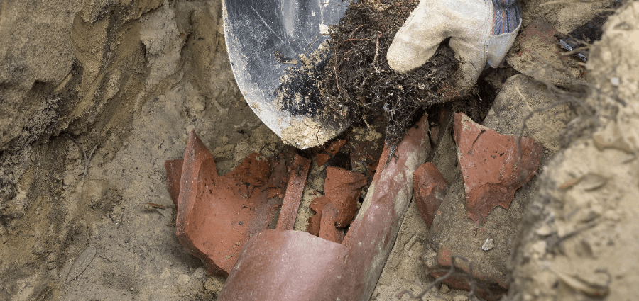 clay pipe drainage